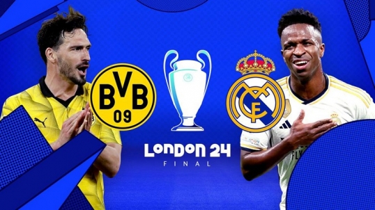 Real Madrid y Borussia Dortmund juegan la gran final de UEFA Champions League