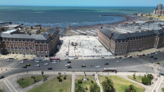 Katopodis anunció la etapa II de la renovación integral de la Rambla de Mar del Plata