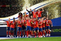 España superó 2-1 a Inglaterra y se consagró campeón de la Eurocopa 2024