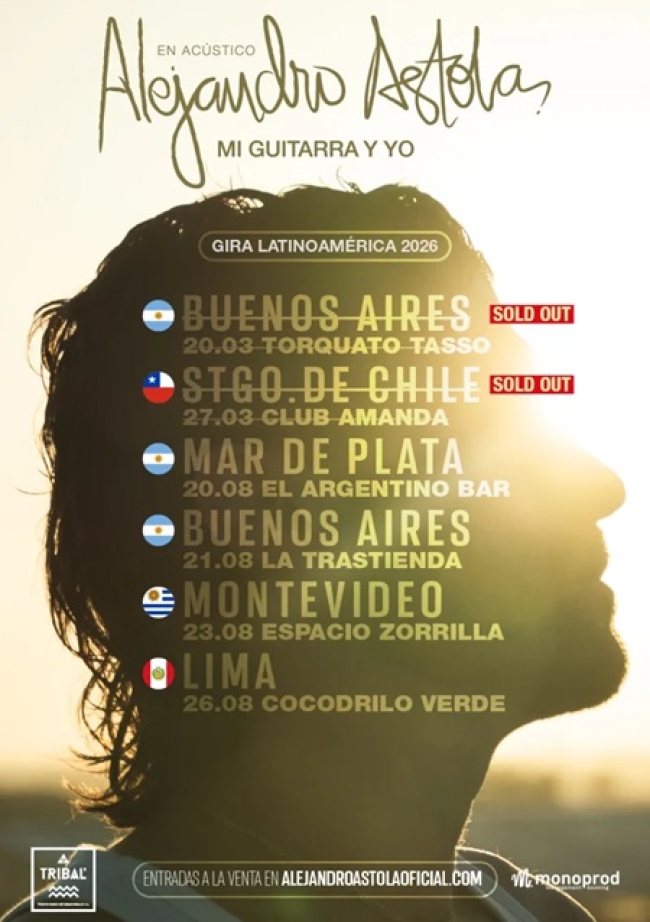Alejandro Astola presenta su nuevo espectáculo "Mi guitarra y yo"