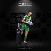 FIFA:  Emiliano Martínez ganó el premio The Best al mejor arquero del mundo