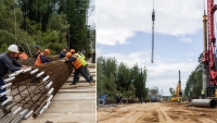 Rusia: Comenzó la construcción de la primera línea ferroviaria de altísima velocidad