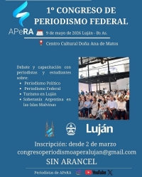 Se realiza el Primer Congreso de Periodismo Federal de APeRA en Luján