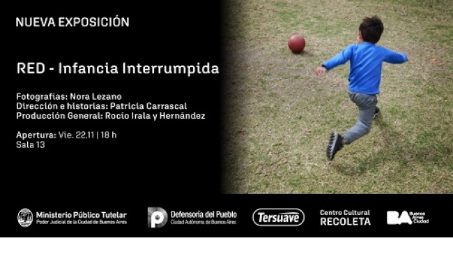 Se inaugura la muestra "RED – Infancia interrumpida" en el Centro Cultural Recoleta
