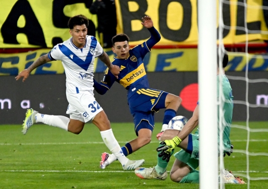 Torneo clausura de fútbol: Boca igualó 1-1 con Vélez Sarsfield