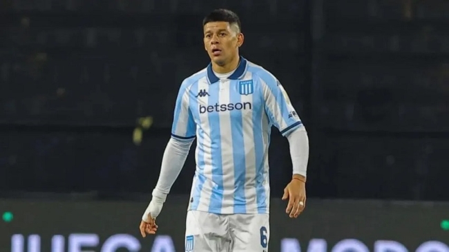 Racing: Marcos Rojo fue habilitado para disputar el Torneo Clausura