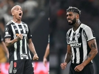 Atlético Mineiro juega ante Botafogo, en la final de la Copa Libertadores