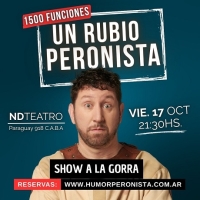 Gustavo Berger vuelve para mostrar su nuevo espectáculo "Daño Cerebral Mínimo"