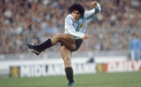Argentina y Austria, el recuerdo del único hat-trick de Maradona con la Albiceleste