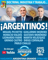 Este jueves se realiza el encuentro «Doctrina, Industria y Trabajo»