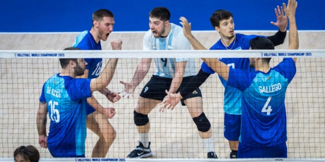 Mundial de Voley masculino: Argentina derrotó a Corea y quedó cerca de los octavos de final
