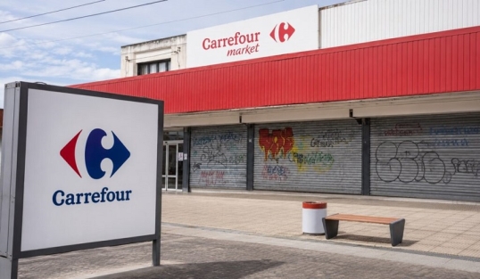 Santa Cruz: Carrefour cierra un market en Río Gallegos