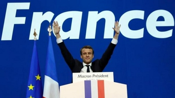 Macron se convirtió en el presidente más joven de Francia