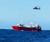 Chubut: Prefectura aeroevacuó a un joven tripulante de un pesquero