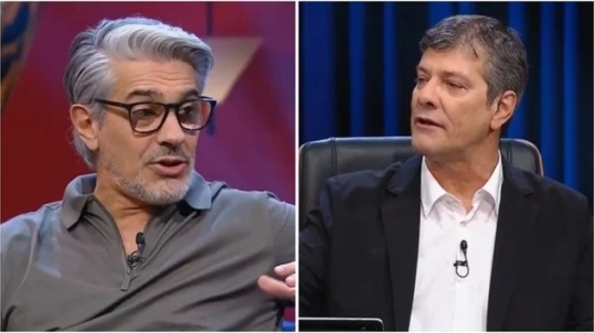 Fuerte cruce entre Pablo Echarri y Mario Pergolini