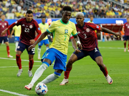 Copa América 2024: Brasil empató sin goles ante Costa Rica, por el Grupo D