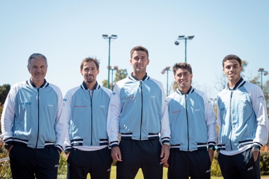 Copa Davis 2025: Se realizó el sorteo para los partidos de la serie entre Argentina y Países Bajos