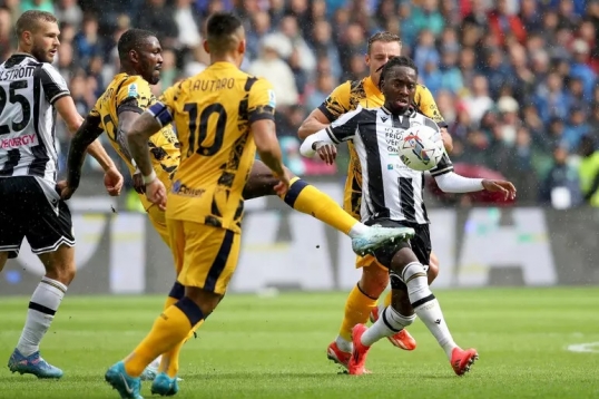 Serie A de Italia: Inter venció con goles de Lautaro Martínez el Udinese