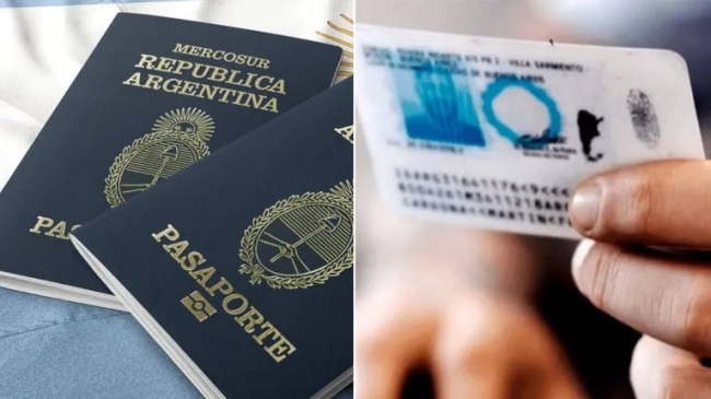 Aumenta el costo del DNI y el pasaporte en marzo