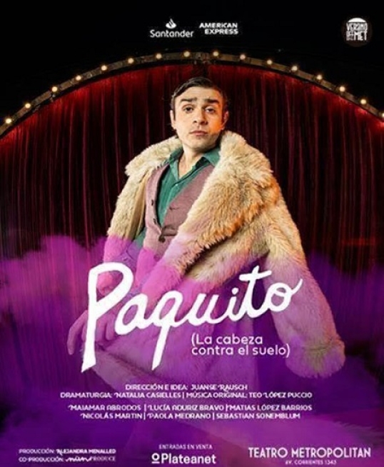 "Paquito (La cabeza contra el suelo)" se estrena en el MET