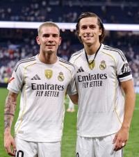 Franco Mastantuono debutó en el Real Madrid