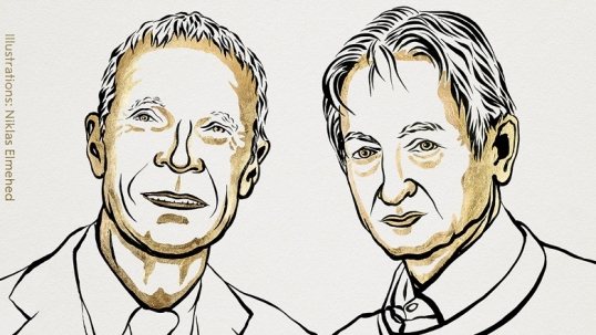 Entregan el Premio Nobel de Física a los científicos John Hopfield y Geoffrey Hinton