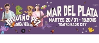 Pequeño Pez regresa a Mar del Plata con su show