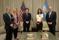 Milei, en Estados Unidos prometió «liberar el cepo cuando la tasa de inflación sea cero»