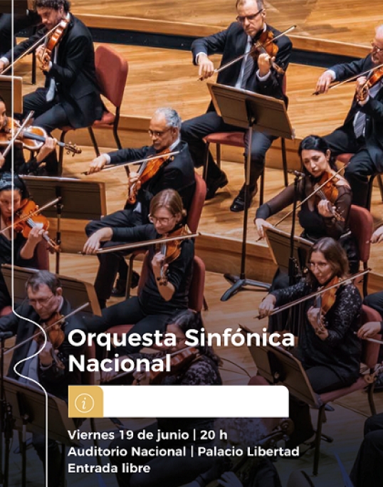 Estreno mundial de Jacobo Ficher y "Haroldo en Italia" de Hector Berlioz por la Orquesta Sinfónica Nacional