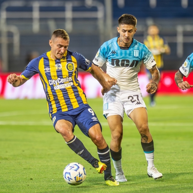 Liga Profesional de Fútbol: Racing derrotó por 2-0 a Rosario Central