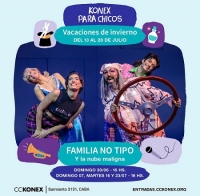 «Familia No Tipo y la nube maligna», cuentos inventados en tiempo real