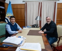 Rodolfo Aguiar se reunió con el gobernador Claudio Vidal y confirmó que estatales de Santa Cruz no pagarán Ganancias