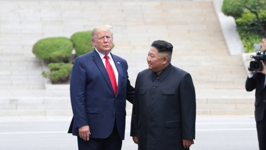 Donald Trump aseguró que tiene una buena relación con Kim Jong-un