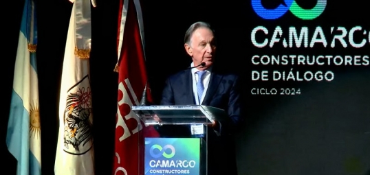 «El Gobierno Nacional tiene una deuda de $400.000 millones con el sector de la construcción» afirmó Gustavo Weis