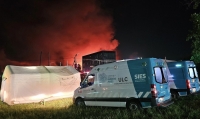 Hay diez fábricas afectadas por el incendio en Ezeiza