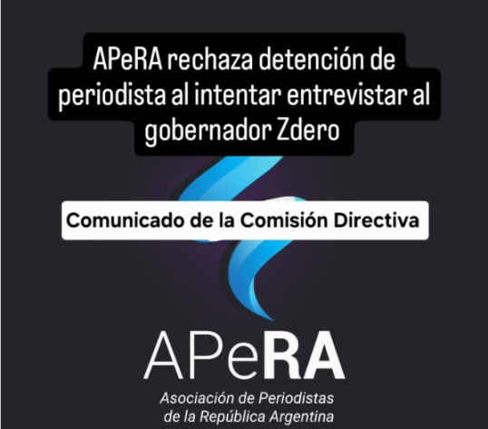 APeRA repudia la detención arbitraria de un periodista en Margarita Belén