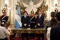 Juan Bautista Mahiques asumió como nuevo ministro de Justicia