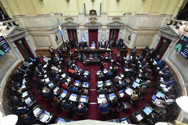 La Libertad Avanza dejó caer la sesión en el Senado