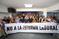 Conforman el Frente de Sindicatos Unidos y lanzan un plan de lucha federal contra la reforma laboral