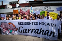 Continúa el paro de los residentes del Hospital Garrahan