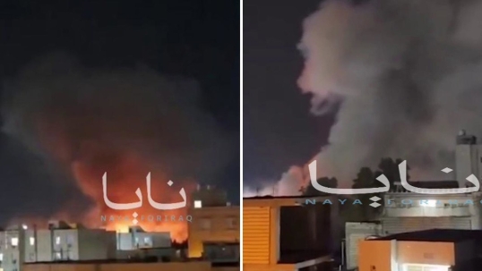 Irán: Se ven varias explosiones por nuevos ataques de Estados Unidos