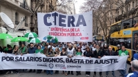 CTERA: Sonia Alesso denunció una “grave crisis presupuestaria y falta de diálogo“, con el Gobierno de Milei