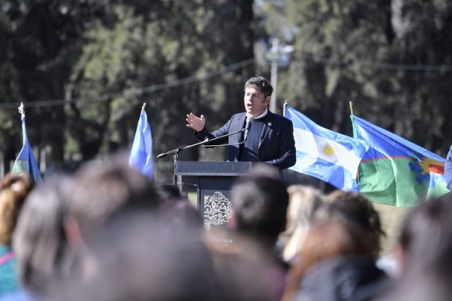 Axel Kicillof y Katopodis habilitaron un tramo de las obras de mejora de la Ruta Provincial N°40