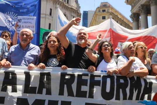 Rodolfo Aguiar festejó la postergación de la reforma laboral y llamó a profundizar la lucha