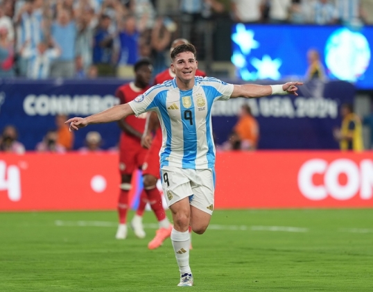 Julián Álvarez: «Es un orgullo como argentino volver a jugar otra final»