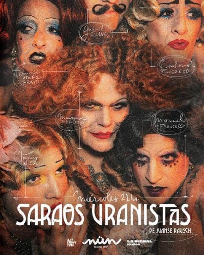 «Saraos uranistas»- estreno en NÜN TEATRO BAR