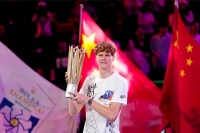 Masters 1000 de Shanghái: El italiano Jannik Sinner venció en la final a Novak Djokovic