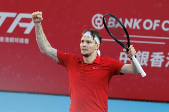 ATP de Hong Kong: Alexander Bublik, se conoró campeón al derrotar al italiano Lorenzo Musetti