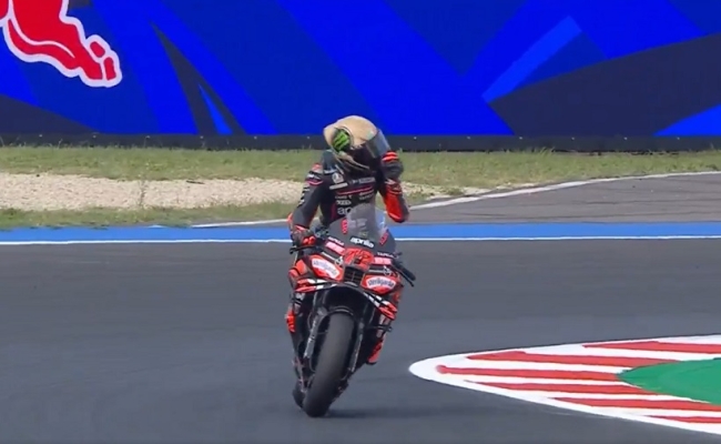 Moto GP: Marco Bezzecchi (Aprilia) ganó en la carrera sprint del Gran Premio de San Marino