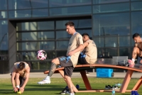 La Selección Argentina realizó su primer entrenamiento en Miami